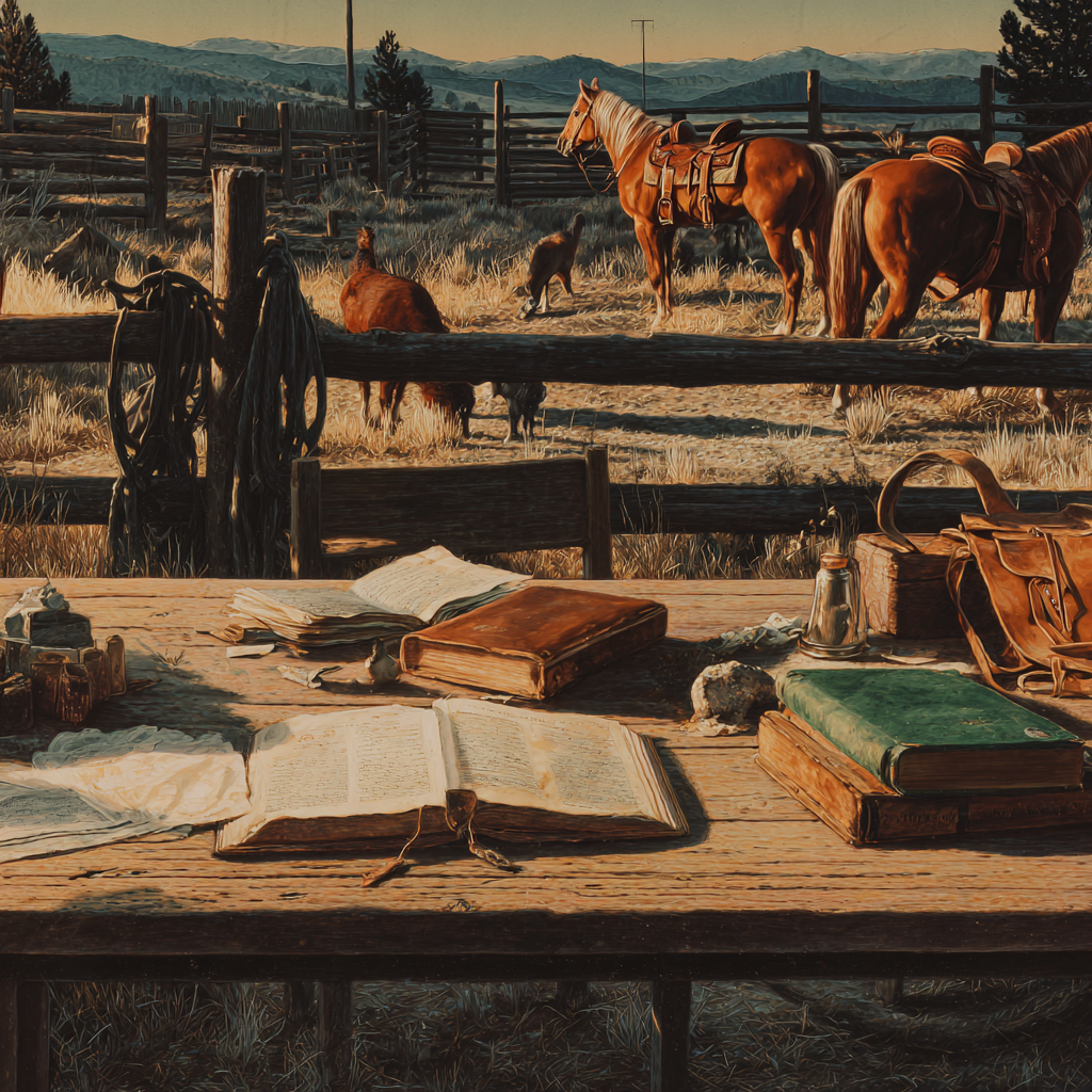 Horses and books